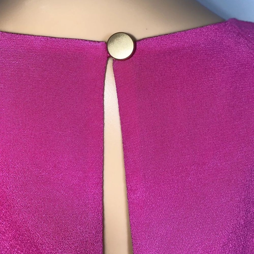 Antonio Melani 100% Silk Top Blouse-Pink, Size-XS, EXCELLENT CONDITION - Picture 7 of 12